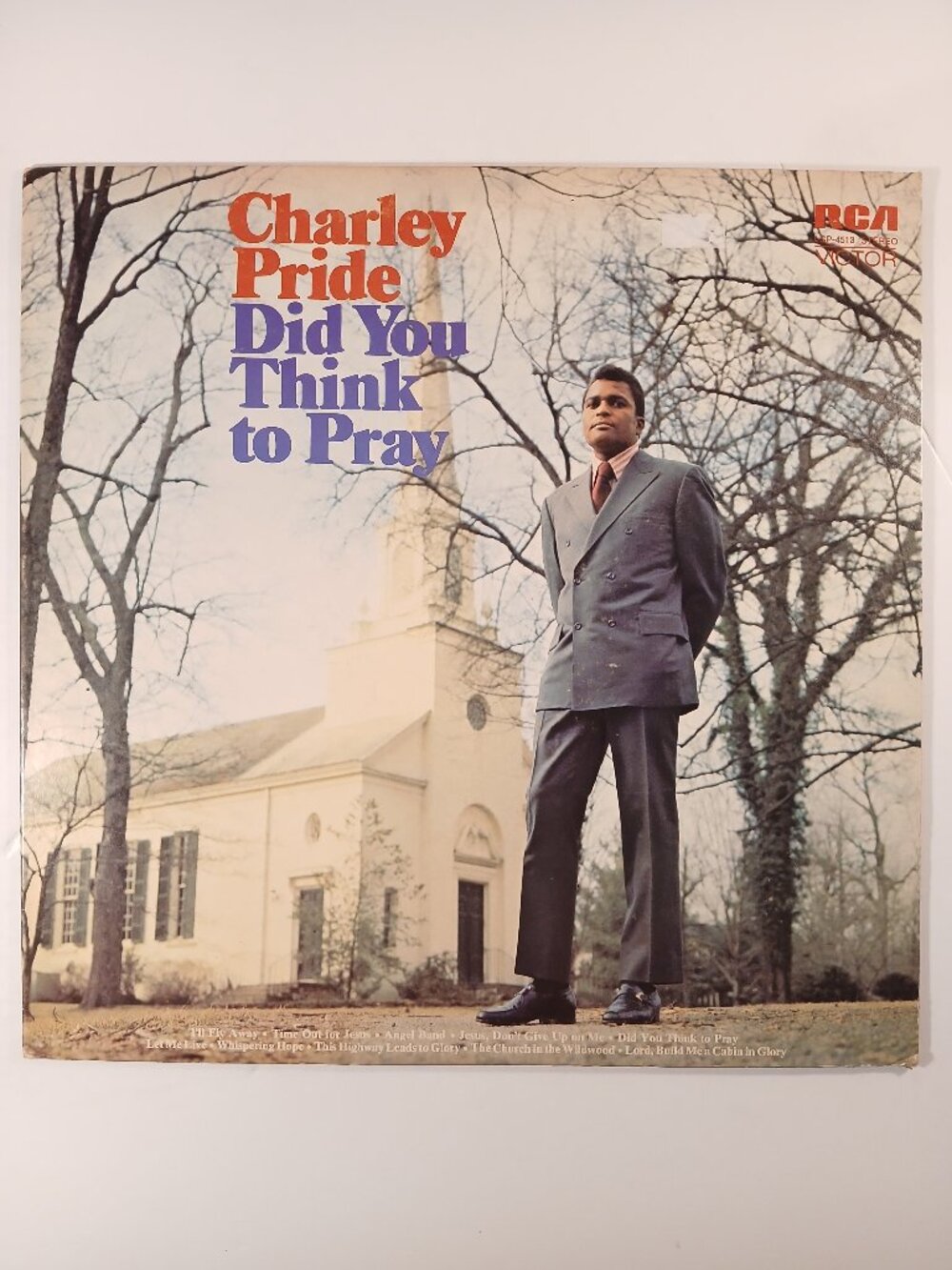 Charley Pride - Did You Think To Pray - Vinyl LP Record